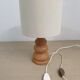 Lampe vintage en bois naturel