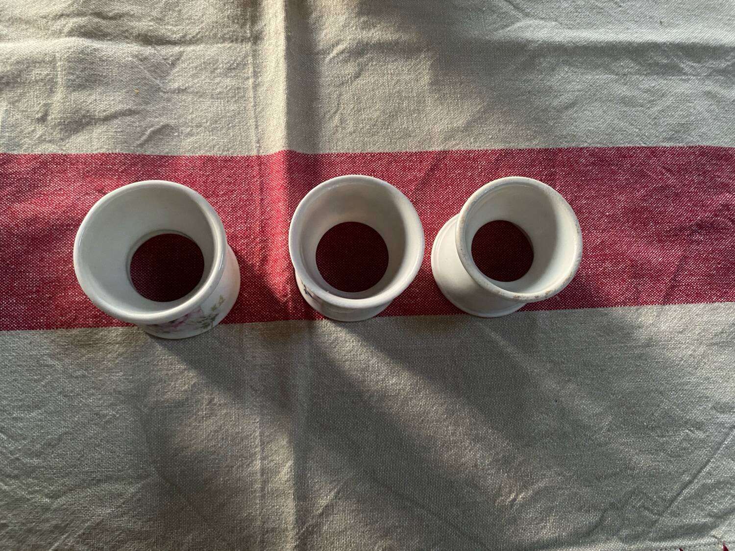 Lot de 3 coquetiers diabolos anciens