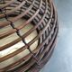 Rattan pendant light
