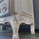 Louis XV style royal chest of drawers patinated