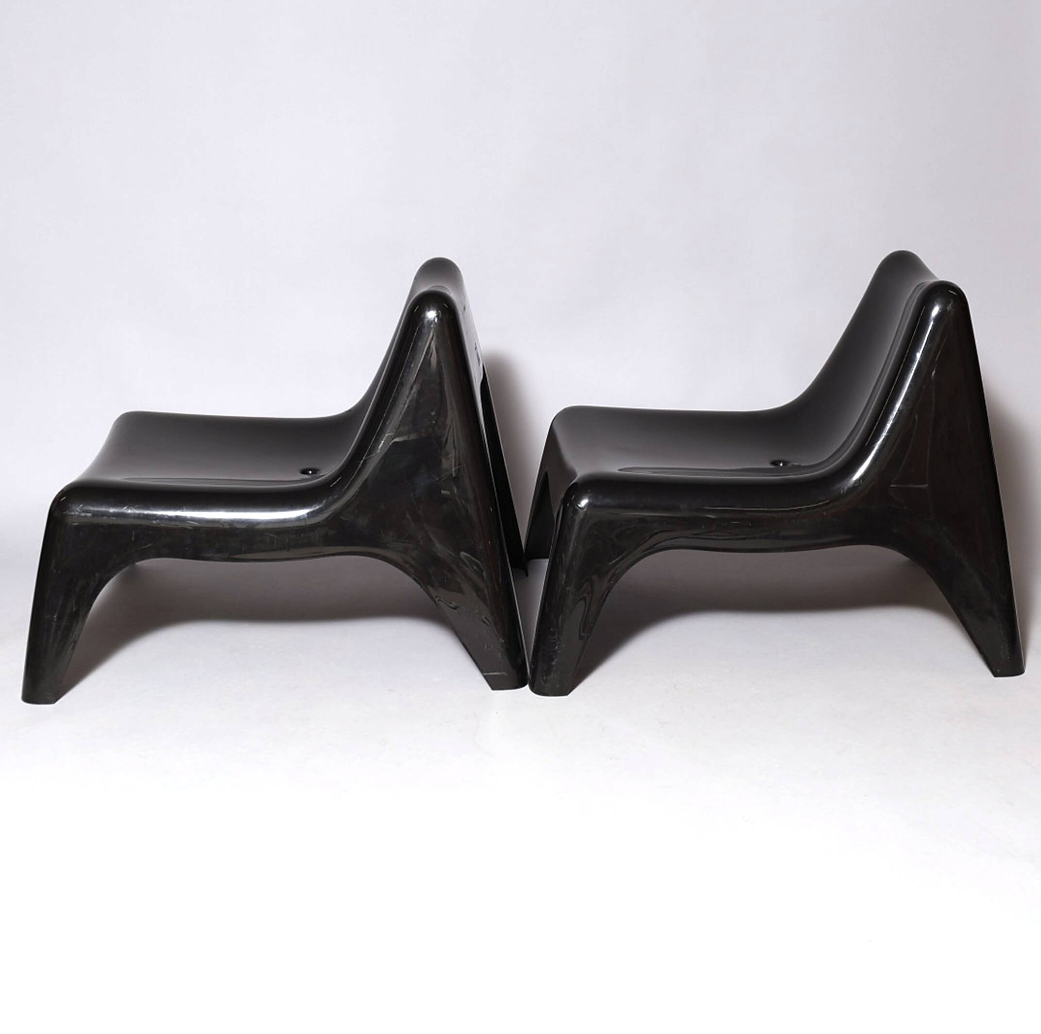 4 Vago Plast IKEA chairs from 2000