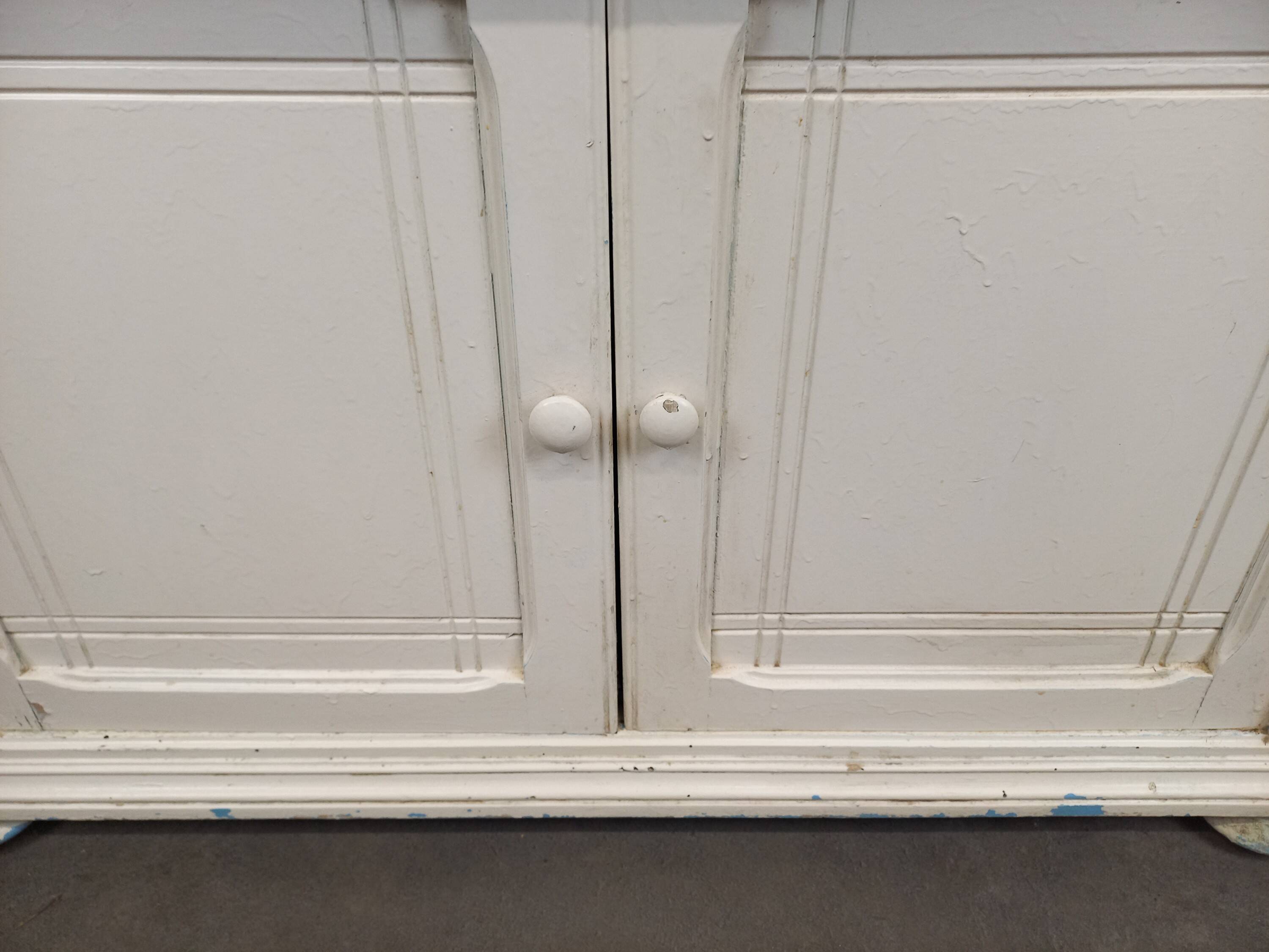 Marble top bathroom cabinet