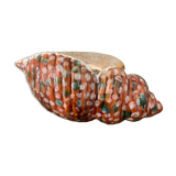 Empty pocket Vallauris vintage ceramic shell signed