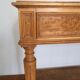 Console art nouveau en loupe d’aulne