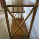 vintage -étagère-bibliotheque-bibus-asymétrique-bambou-bois-rotin-années 60