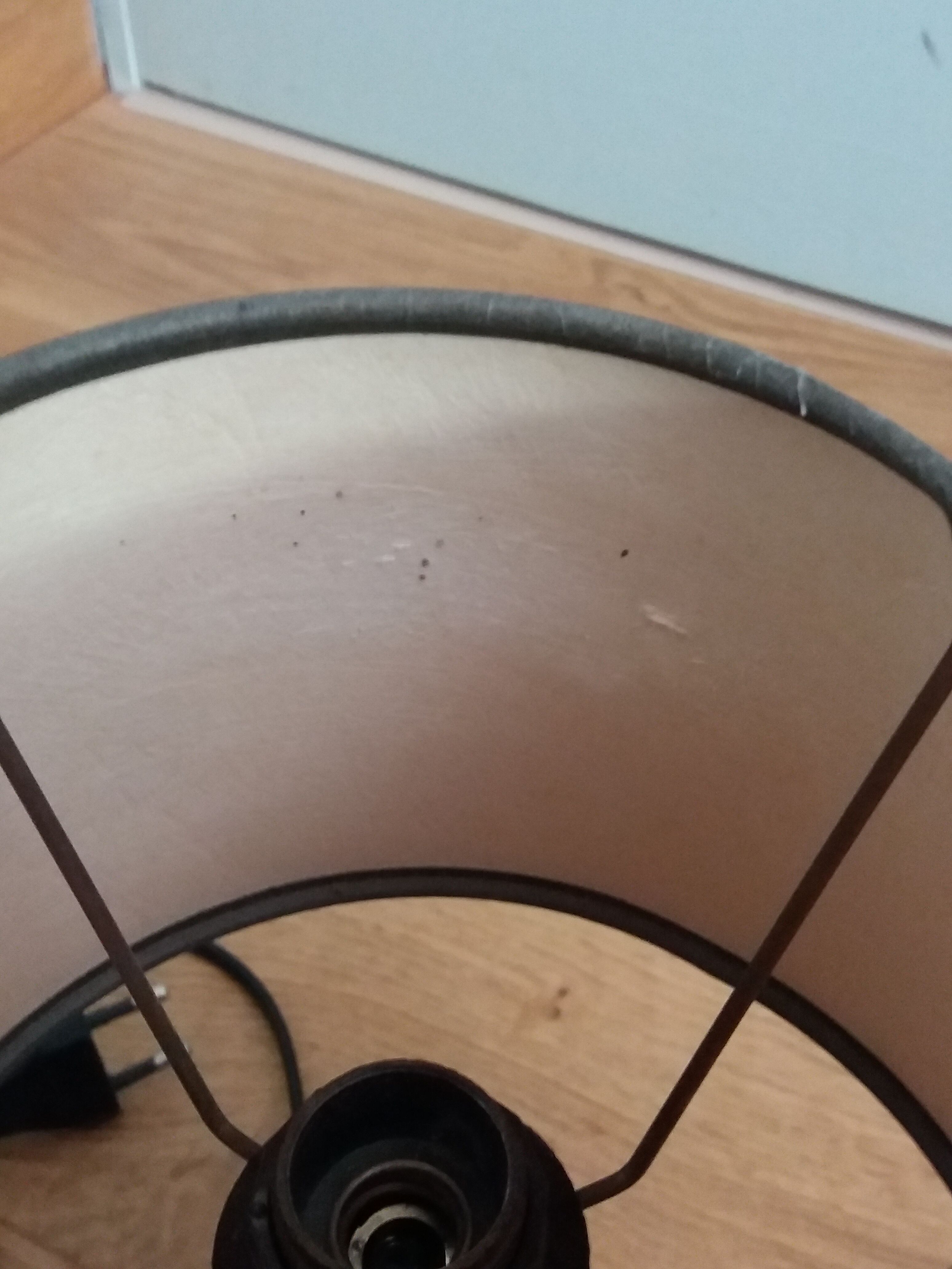 Bedside lamp turned wood