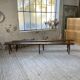 Pair of 3m solid oak farmhouse benches