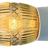 Vintage White Porcelain Ceiling Light, 1970s