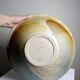 Very large fruit bowl Egbert Boonstra crafts Netherlands ceramic wine