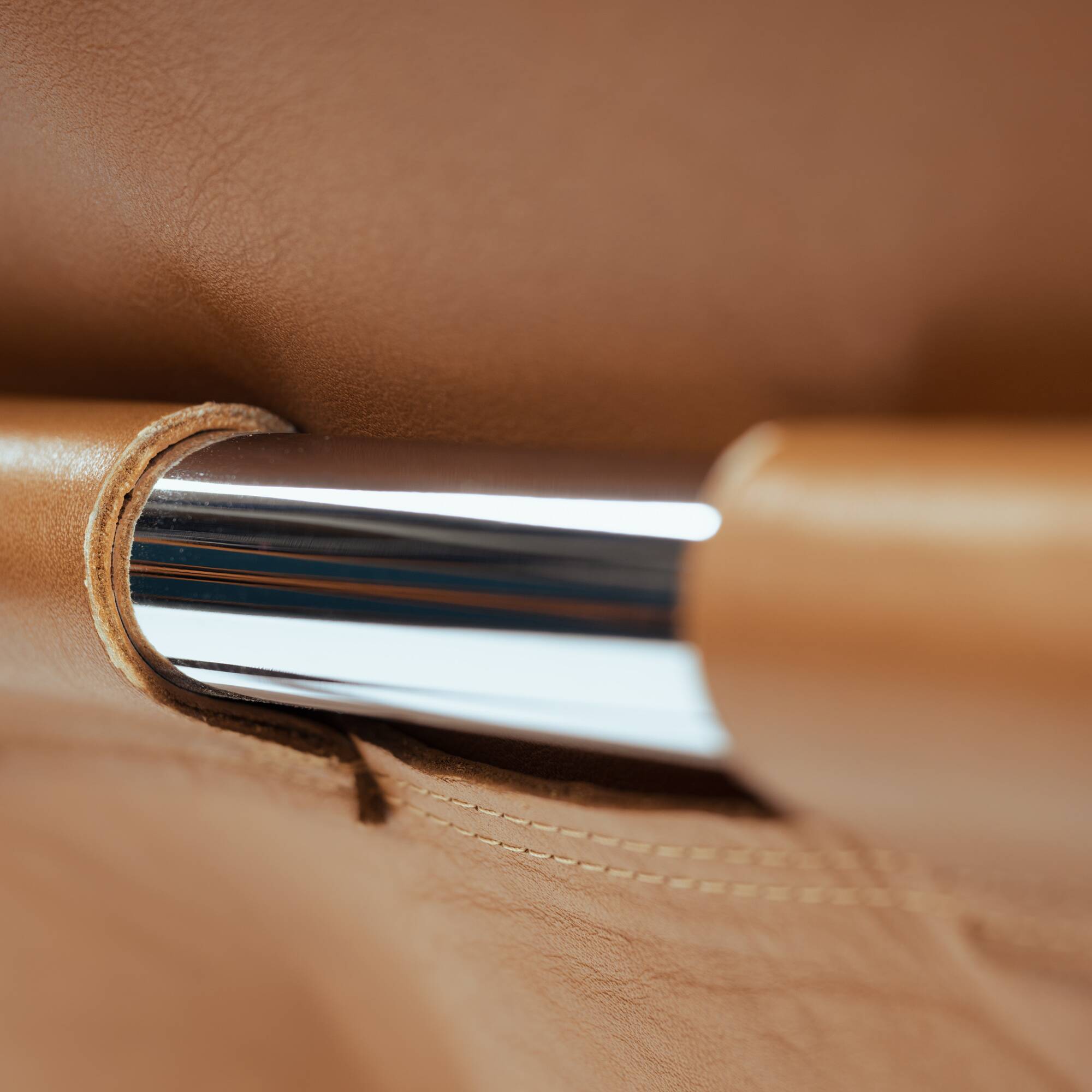 Armchair in Jacaranda Wood and Leather by Celina Decorações, Brazil, 1950s