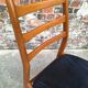Set of 4 Casala chairs, vintage Scandinavian design seats.
