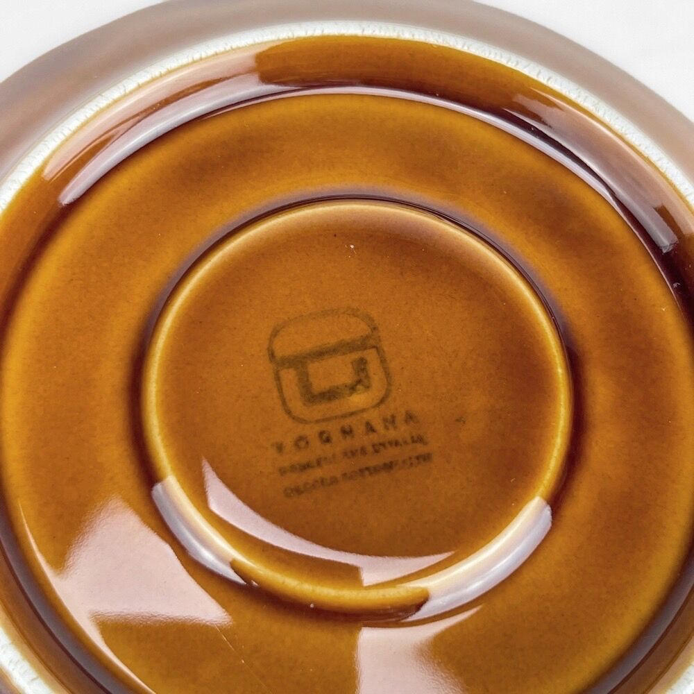 Coffee cups Tognana caramel 70s