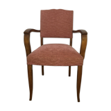 Armchair bridge mustache art deco