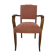Armchair bridge mustache art deco