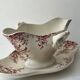 Sauce boat, Gien opaque porcelain - Printemps service