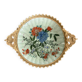 Coupe ancienne en porcelaine céladon montée en bronze doré, XIXe siècle