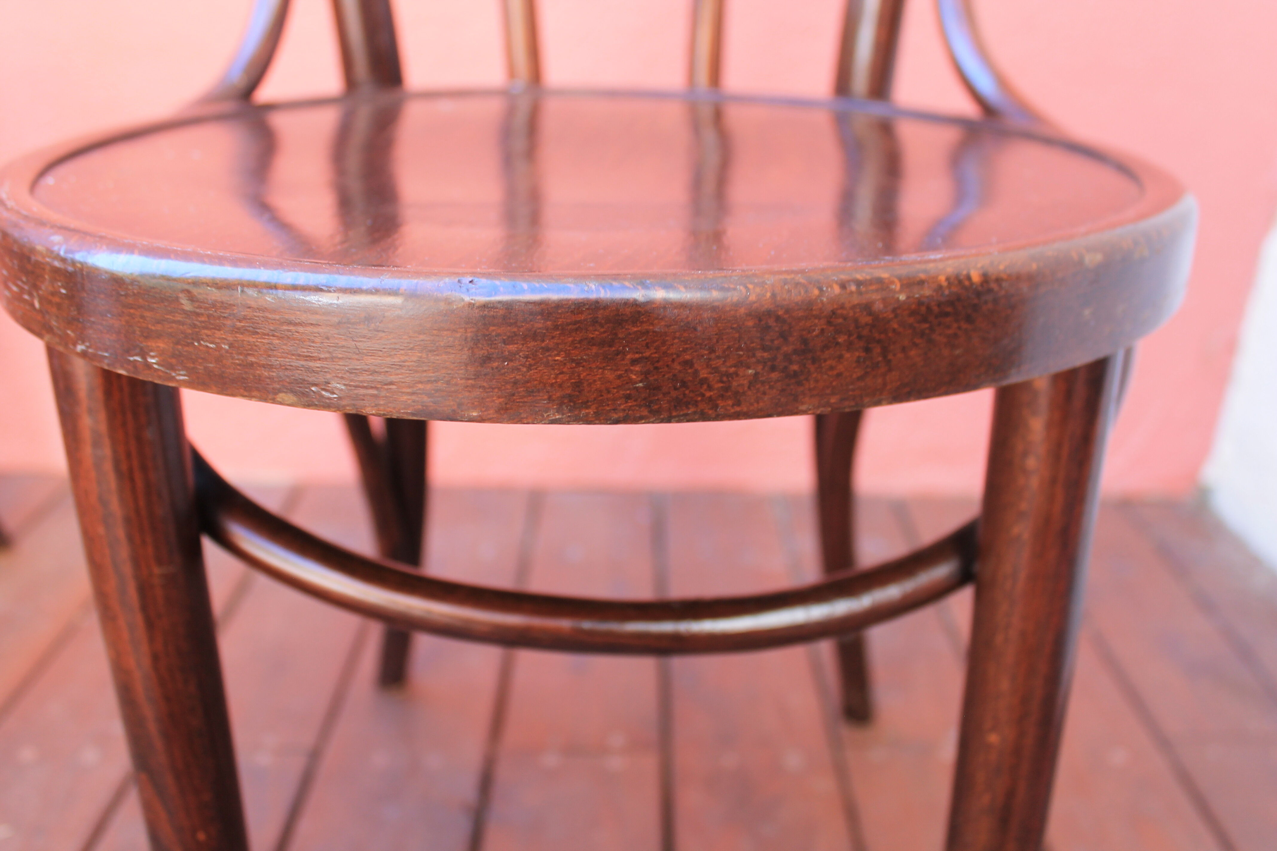 Set of 6 bistro chairs