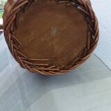 old wicker basket