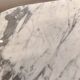 Italian marble and cast iron bistro table