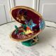 Ceramic table lamp vallauris model "moule" 70s