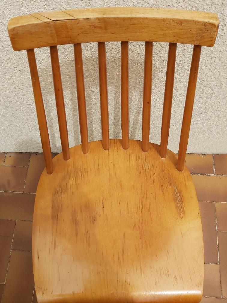 4 Scandinavian chairs like "Stockholm"