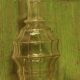 Old glass carafe