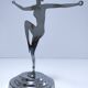 Metal jewelry holder Art Deco style bathroom decor