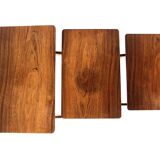 Rosewood nesting table, Erling Torvits, Heltborg Møbler Domus Danica, Denmark, 1960