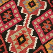 Turkish Handwoven Vintage Herki Kilim 80 cm x 350 cm