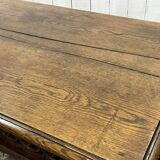 Late 19th century Gothic style oak desk