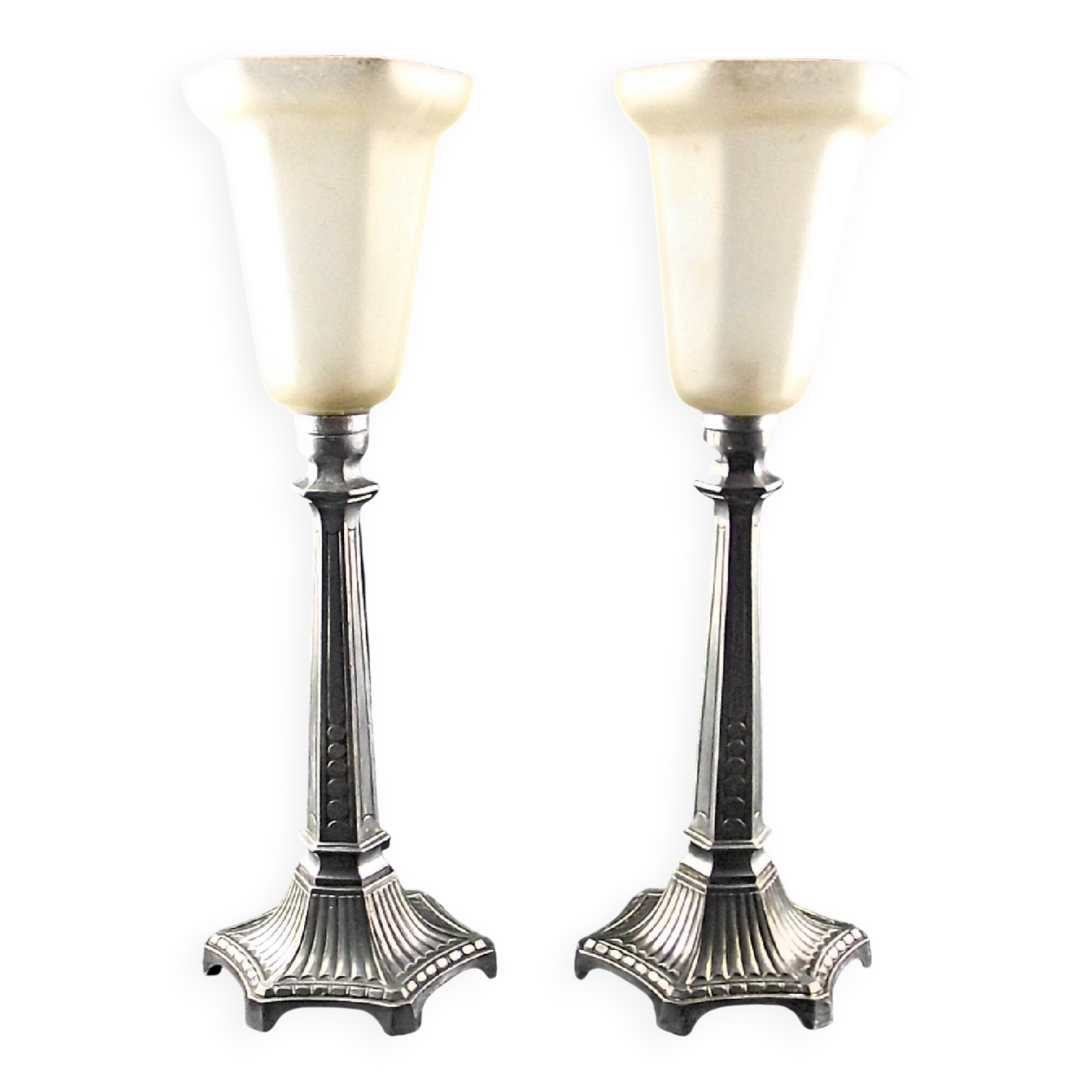 Paire de lampes Art Deco