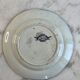 Small flat plate Creil Montereau Flora