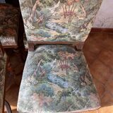 Set of 8 old chairs