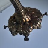 Art deco bronze wall lamp