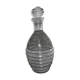 Carafon en verre strié