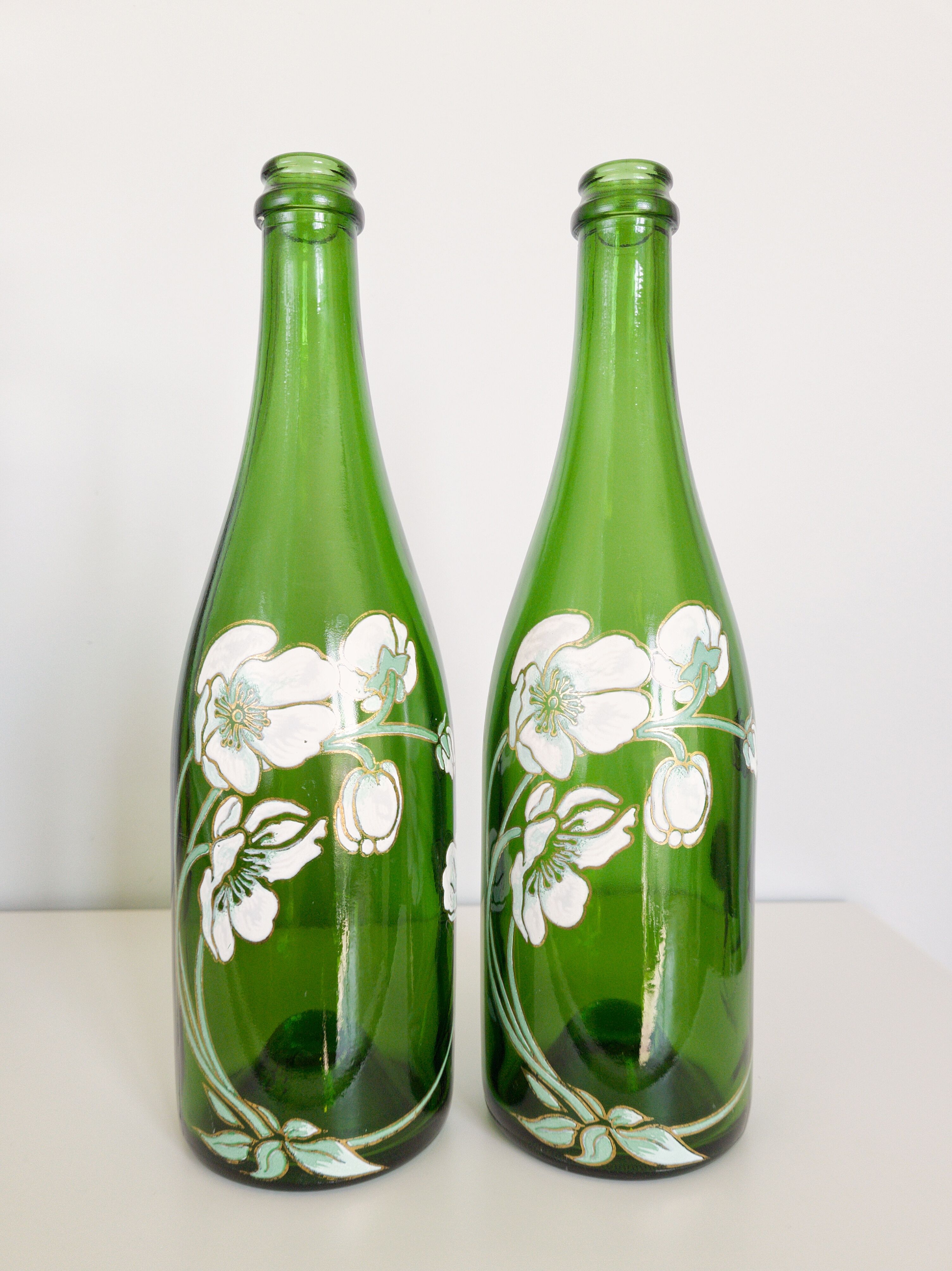 Empty bottle of Champagne Perrier Toy, Belle époque model