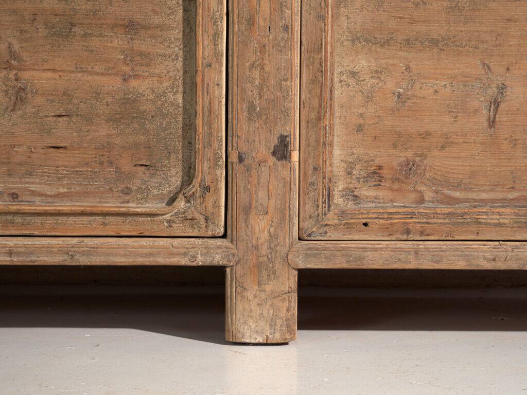 Antique elm wood sideboard – China, circa 1930