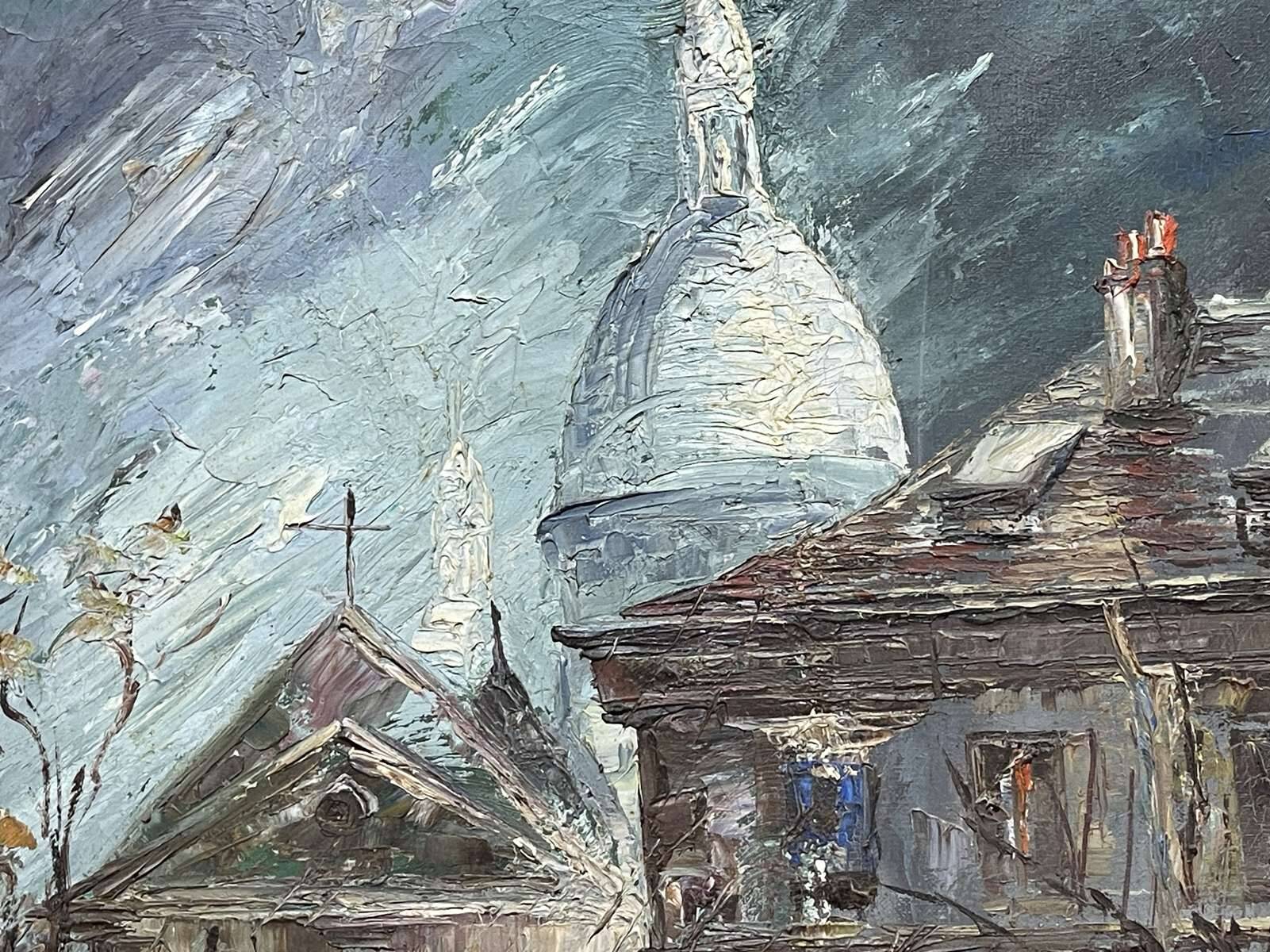 Oil on canvas by Benoît Gebelin (20th century) and dated 1965.