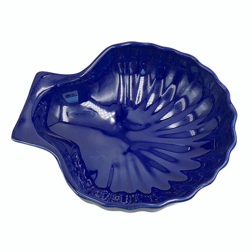 Enamel ceramic shell dish