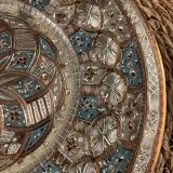 Hammered copper platter