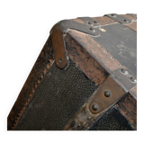 Malle cabine Wardrobe ancienne 1920 Coffre armoire Transatlantique Dressing