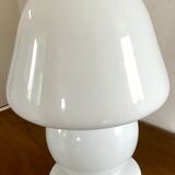 Opaline vintage mushroom lamp