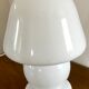 Opaline vintage mushroom lamp
