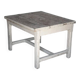 Antique wooden table, wheeled side table, kitchen table, interior decoration