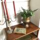 Cache-pot en laiton vintage