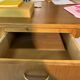 Bureau en chêne bi face années 50