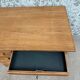 Oak half-minister's desk (renovated)