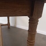 Oak farm table 158 cm