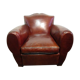 Folder moustache restored former club Chair