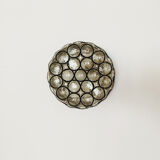 Iron ring design wall lamp from Limburg